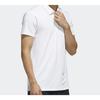 Adidas Originals HEAT.RDY Polo Shirts Men's White Polo Collar Moderate Straight Fit FK1417