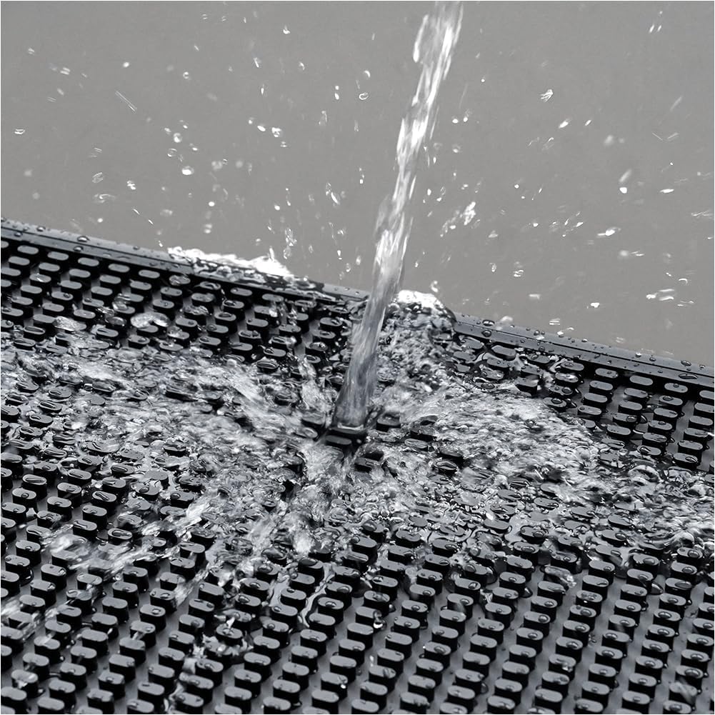 Watchget Silicone Bar Mat, Draining Mat, Glass Mat, Bar Counter Mat, Non-Slip, 45x30cm