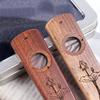 Engraved Wooden Kazoo with Metal Storage Box, Orff Musical Instrument for Kids & Adults, Companion for Guitar Ukulele