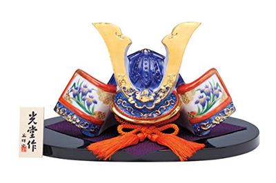 Yakushi Kiln May Doll, Boys' Day, Dyed Brocade, Success Helmet (Warrior, Large)