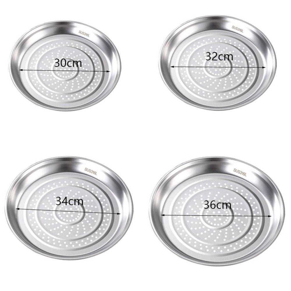 Deepen Wok Steamer Rust-proof Steaming Basket Cooker Rack Pot Steaming Tray  Dumplings