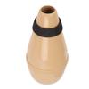 ABS Material Trumpet Practice Mute Wood Color Trumpet Cup Mute  For Trumpet Practice