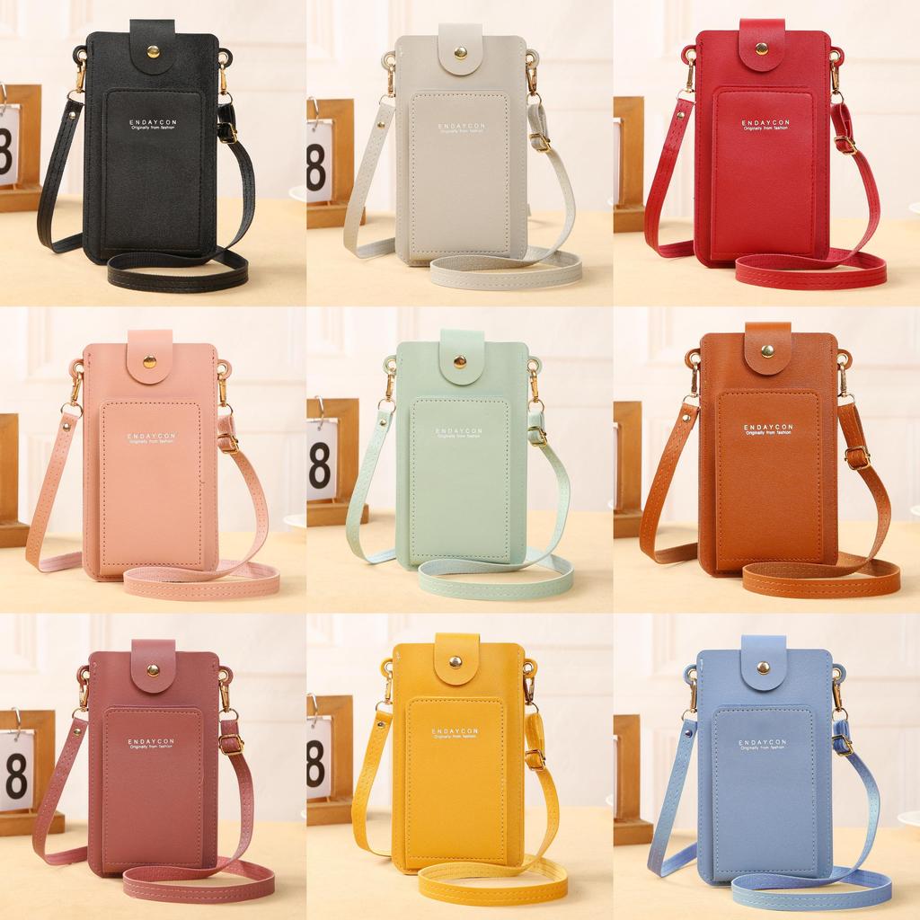 Stylish And Simple Single-shoulder Small Bag For Women Pu Leather Zipper Closure Card Slot Wholesale