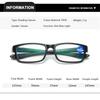 Sports Reading Glasses for Men and Women Anti-blue Light Eyewear TR90 Frame Presbyopia Eyeglasses +1.0 ~ +4.0