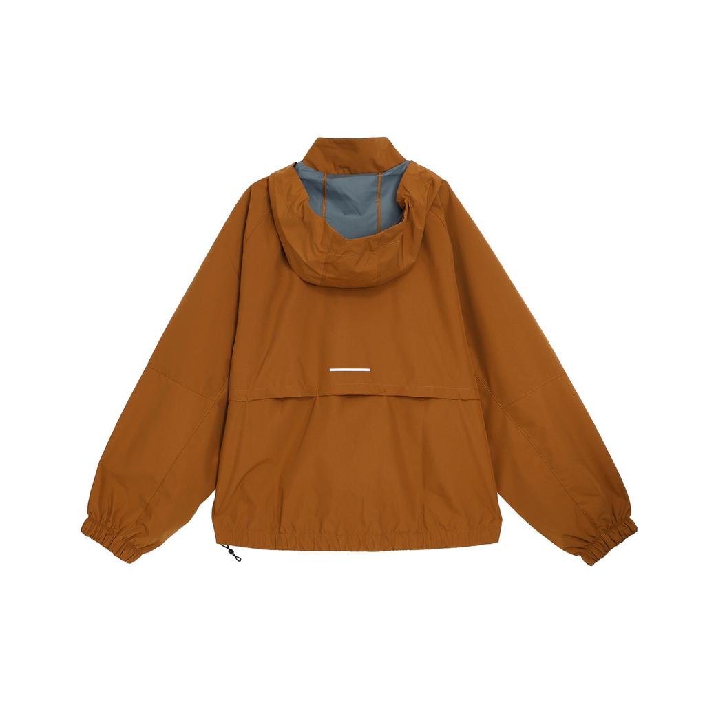 Nike Storm-Fit Swift Solid Outdoor Casual Lightweight Zip-Up Hooded Running Jacket Women Jackets Light-British-Brown Black FB7493-281