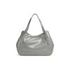 Charles & Keith Glossy Large Capacity Mother And Child Tote Bag Women Tote Bag Black Grey CK2-30271408