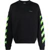 OFF WHITE Sweatshirt Men's Black OMBA054F23FLE0081050
