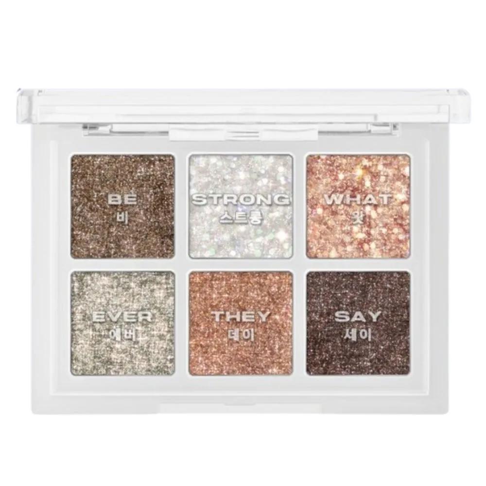 О ПАЛЕТКЕ ТЕНЕЙ TONE Palette Oh My Glitter Pop Shadow 01 Oh Stunner