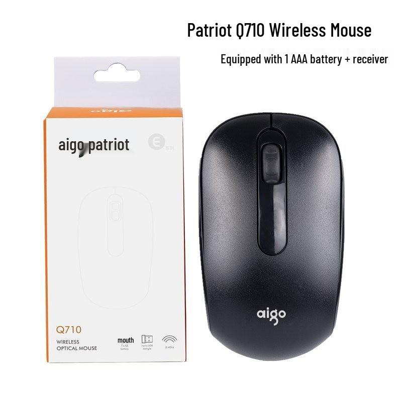 

Aigo Q710 Wireless 2.4G Mouse for Business, Office & Home Use
