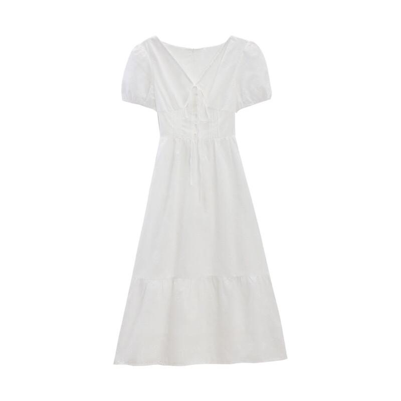 

Luxiangnan Moonlight Whispers French A-Line Dress M