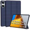 Tablet Case for Xiaomi Poco Pad (12.1 Inch) Thin Light Soft Triple Fold Auto Wake/Sleep Protective Cover for Redmi Pad Pro