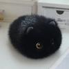Fluffy Kitten Dolls Stuffed Animals Black Cat Plush Lovely Cute Cat Plush Toys  Baby Gifts