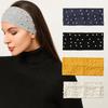Bandeaux en tricot Y2K Accessoires pour cheveux Extensibles Rock Steampunk Sportifs Bandeau pour fille Mode INS Bandeau tricoté 2025