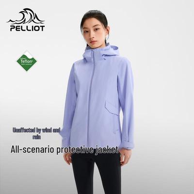 Women's Outdoor Windproof Rainproof Shell Jacket
