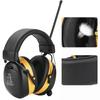 AM/FM Radio Headphones with Digital Display, 30dB AM FM Hearing Protection Safety Earmuffs, Ear Protection for Mowing