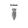 High Pressure Anti Drip Atomizing Nozzle Anti Drip Fog Sprayer Misting Nozzle Cooling Humidify Sprinkler 3/16" Thread 0.1~0.5mm