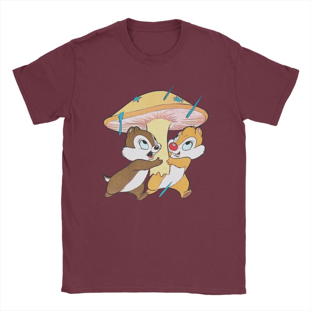 Chips 'n' Dales Men's T Shirt Funny Tees Short Sleeve Crewneck T-Shirt Cotton 6XL Tops