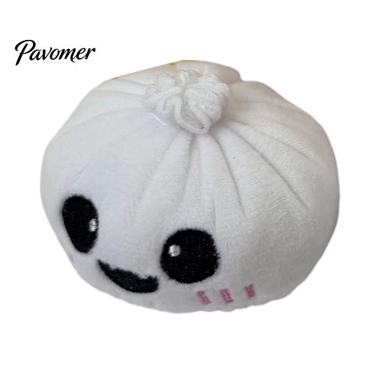 Small Food Toy for Kids Stuffed Dumplings Keychains, Mini Plush Toys, Kawaii Key Chain Backpack Charms, Gift Dumpling Lovers Soft Fidget Keychains
