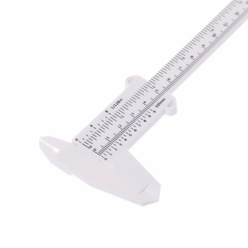 Audiophile Vernier Caliper, Plastic, 150mm, Single Piece, Useful In Magnetic Environments, T10001