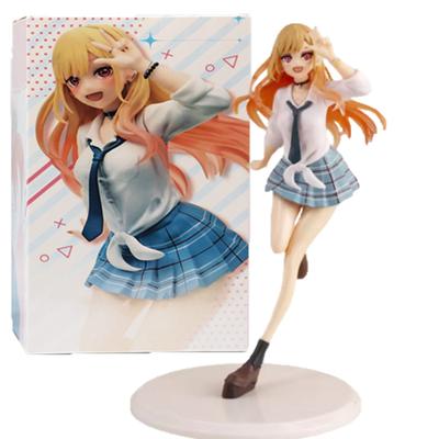 Gift New Anime My Dress-Up Darling Kitagawa Marin Liz Desktop Cute School Uniform Model PVC Action Figure Collectible Toy