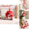 Christmas Theme Pattern Foam Ball Pendant Family Festival Decoration Props For Holiday Tree Decor And Festive Display