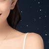 Pandora 925 Sterling Silver, Synthetic Cubic Zirconia Stud Earrings Women's Silver 293003C01