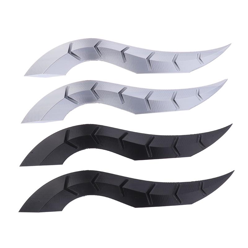 1Pair Car Roof Decoration Dragon Horn Design Modification Universal Auto Roof Accessories With High-Strength Stickiness