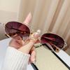 JYL TS Sunglasses Frameless Ellipse UV Street Women/9891