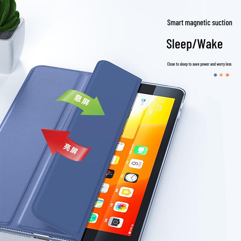 Biaize Tri-Fold Smart Case for Apple iPad Air 2 / 5th / 6th Gen 9.7-inch