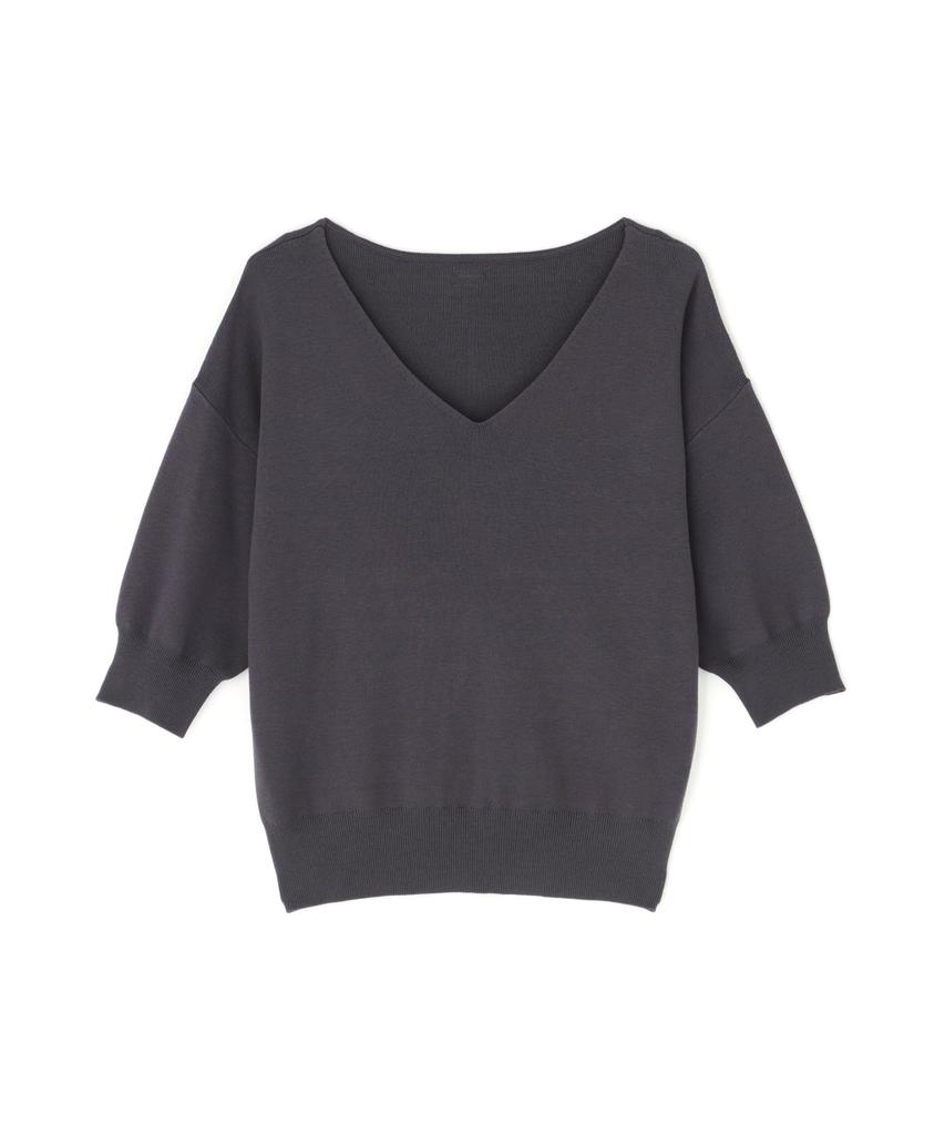 N Natural Beauty Basic Knit Size M Basic Women's Sweater, Charcoal,