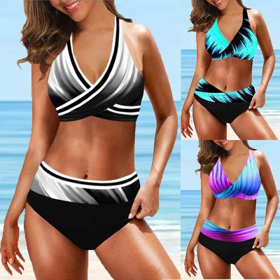 Women's Swimwear Two Piece Bikini Set Plus Size Swimwear