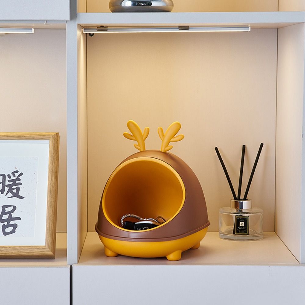 Exquisite Jewelry Box Cute Pen Holder Creative Deer Desktop Storage Box  Children