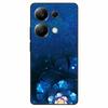For Redmi Note 13 Pro 4G Case Global Silicon Fashion Space Wolf TPU Painted Coque Funda for Xiaomi Redmi Note 13Pro 4G Cover