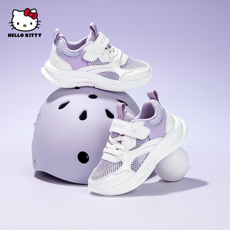 Kuromi Children's Shoes, Girls' Soft Soled Sports Shoes, Summer New Versatile and Stylish Casual Dad Shoes