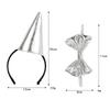 Kids Tin Man Character Headband Soft Comfortable Decorative Halloween Cosplay Party Prop for Costume Events