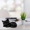 3D-gedruckte Katzenfigur Minimalistische schlafende Desktop-Haustier für Zuhause Katzenornament Büroschreibtisch Auto