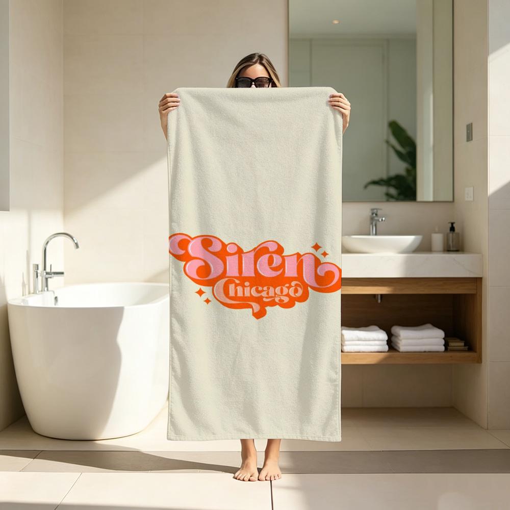 Anime C-Cute Vintage Towel Microfiber soft Beach Towel for Travel Fitness Sauna Bathing Camping