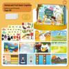 Infant Enlightenment Sticker & Quiet Book: Tear-Apart Early Education for Toddlers
