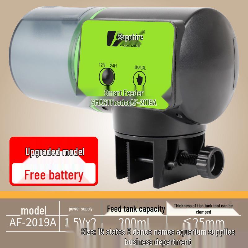Smart Large-Capacity Automatic Fish Feeder Timer for Aquariums