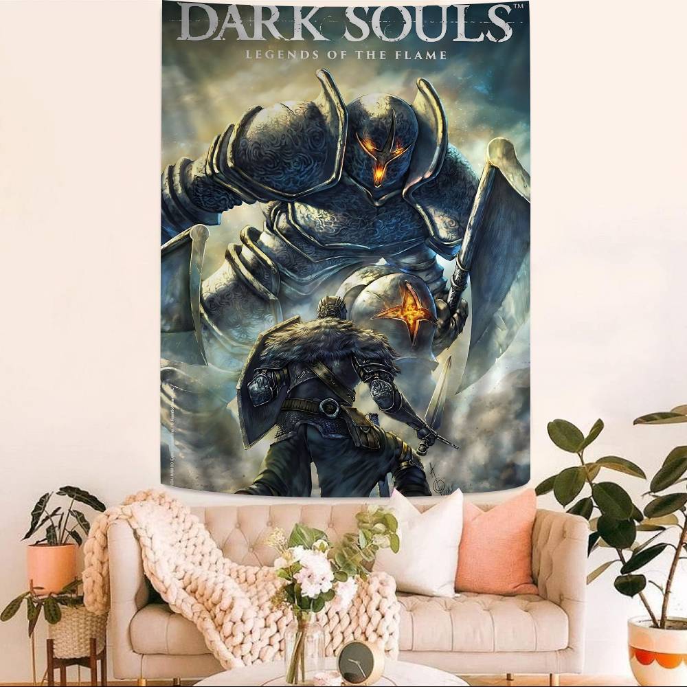 Game D-Dark S-Souls Colorful Tapestry Wall Hanging Cheap Hippie Wall Hanging Bohemian Tapestries Mandala Wall Hanging Sheets