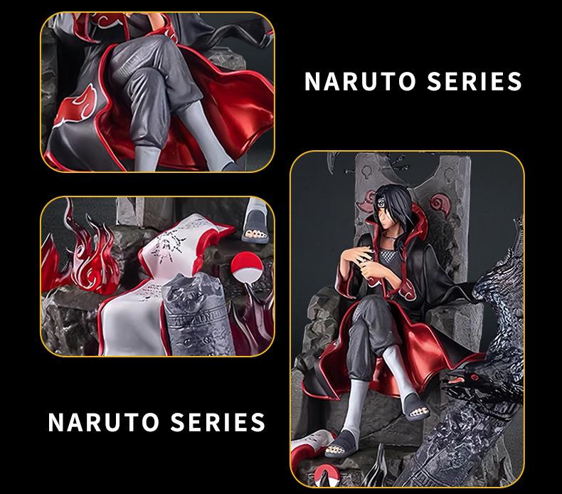 Large Anime Uchiha Itachi Naruto Figure Ornament