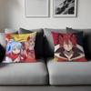 That Time I Got Reincarnated As A Slime Cushion Cover Pillow Cover Decor Pillowcase Printed Cushion Case For Couch