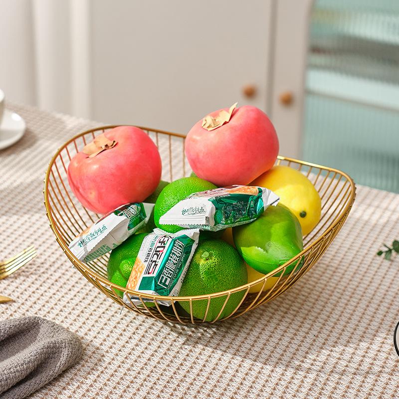 Coș de fructe artă fierbinte bomboane gustare tavă stil Nordic farfurie cu fructe gustări Creative bol cu ​​fructe depozitare coș organizator de bucătărie
