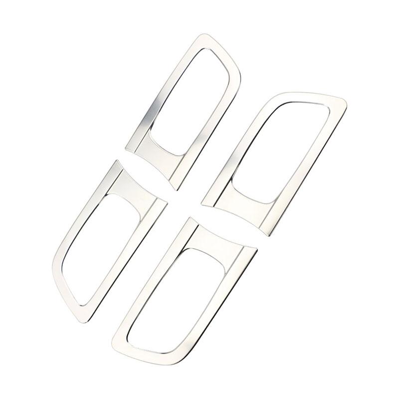 Car Door Handle Frame Trim for Renault Koleos 2016-2022 for Samsung QM6 2016-2022 4Pcs Decoration Cover Sticker Accessories