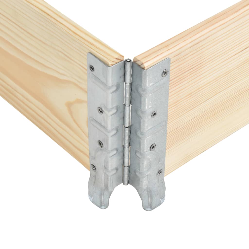 Struttura per Pallet 80*120 cm Legno di Pino Massiccio