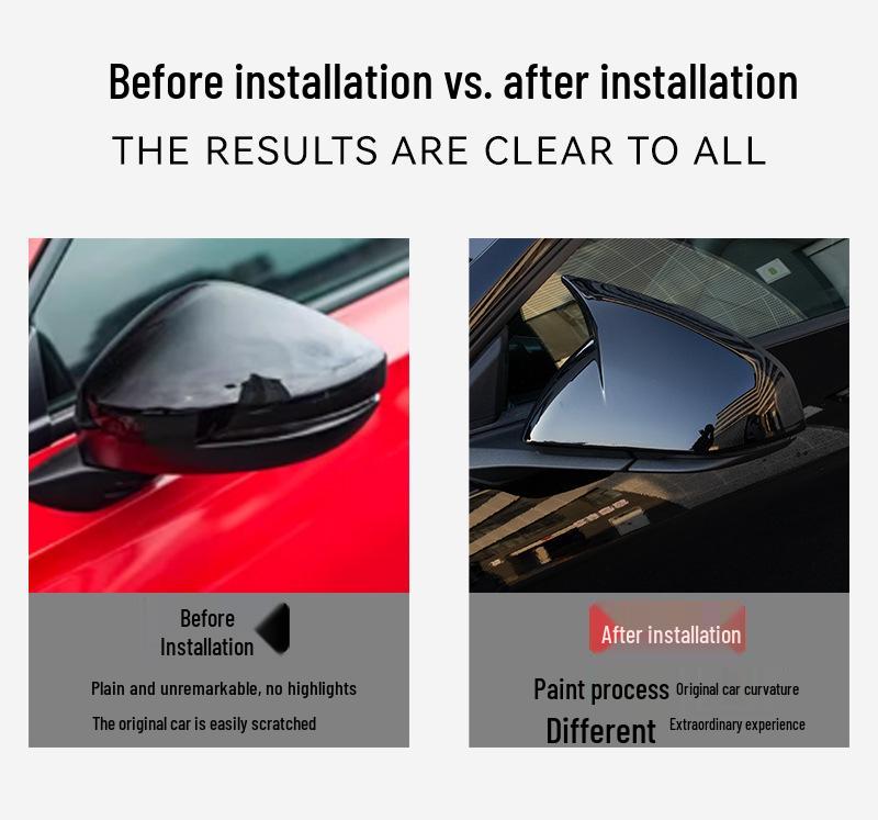 Renault Captur 2019-2024 Upravené kryty zrcátek Příslušenství