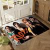Rock Music Floor Mat Soft Thickened Absorbent Non-Slip Bedroom Living Room Door Mat Home Decor Flannel Rugs