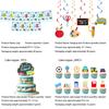 Animated Back To School Party Supplies Set With Paper Plates Cups Napkins For Student Celebration