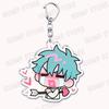 Beliebte Anime Alien Bühne Chibis Musik Schlüsselanhänger für Zubehör Tasche Luka Ivan Till Mizi Hyuna Sua Schlüsselanhänger Schmuck Fans Geschenke