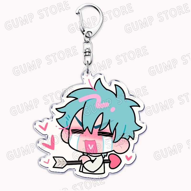 Beliebte Anime Alien Bühne Chibis Musik Schlüsselanhänger für Zubehör Tasche Luka Ivan Till Mizi Hyuna Sua Schlüsselanhänger Schmuck Fans Geschenke